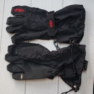 Drop XL no lined adult snow gloves